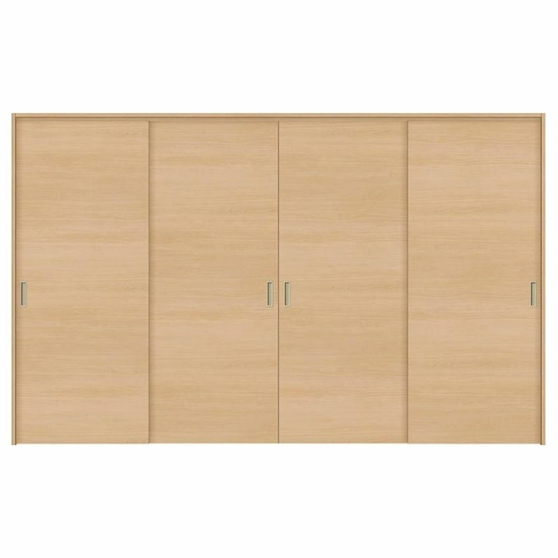 オーダーサイズ リクシル ラシッサＳ 可動間仕切り 上吊方式 引違い戸4枚建 ASMHF-LAB ケーシング付枠 W2149～3949㎜×Ｈ1750～2425㎜