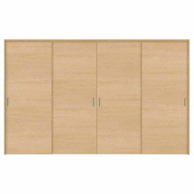 オーダーサイズ リクシル ラシッサＳ 可動間仕切り 上吊方式 引違い戸4枚建 ASMHF-LAB ケーシング付枠 W2149～3949㎜×Ｈ1750～2425㎜