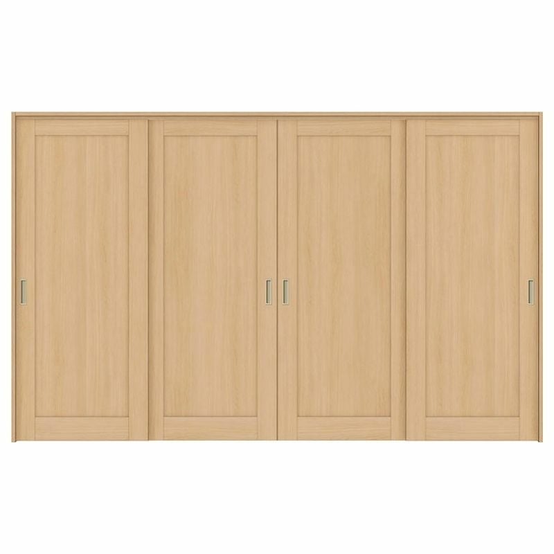 オーダーサイズ リクシル ラシッサＳ 可動間仕切り 上吊方式 引違い戸4枚建 ASMHF-LAG ケーシング付枠 W2149～3949㎜×Ｈ1750～2425㎜