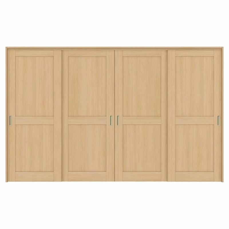 オーダーサイズ リクシル ラシッサＳ 可動間仕切り 上吊方式 引違い戸4枚建 ASMHF-LAH ケーシング付枠 W2149～3949㎜×Ｈ1750～2425㎜