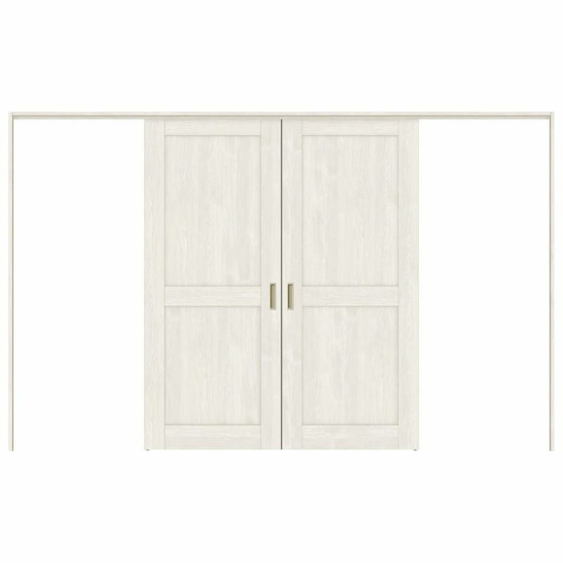 オーダーサイズ リクシル ラシッサＳ 可動間仕切り 上吊方式 引分け戸 ASMWH-LAH ノンケーシング枠 W2149～3949㎜×Ｈ1750～2425㎜