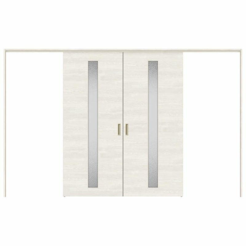 オーダーサイズ リクシル ラシッサＳ 可動間仕切り 上吊方式 引分け戸 ASMWH-LGB ノンケーシング枠 W2149～3949㎜×Ｈ1750～2425㎜