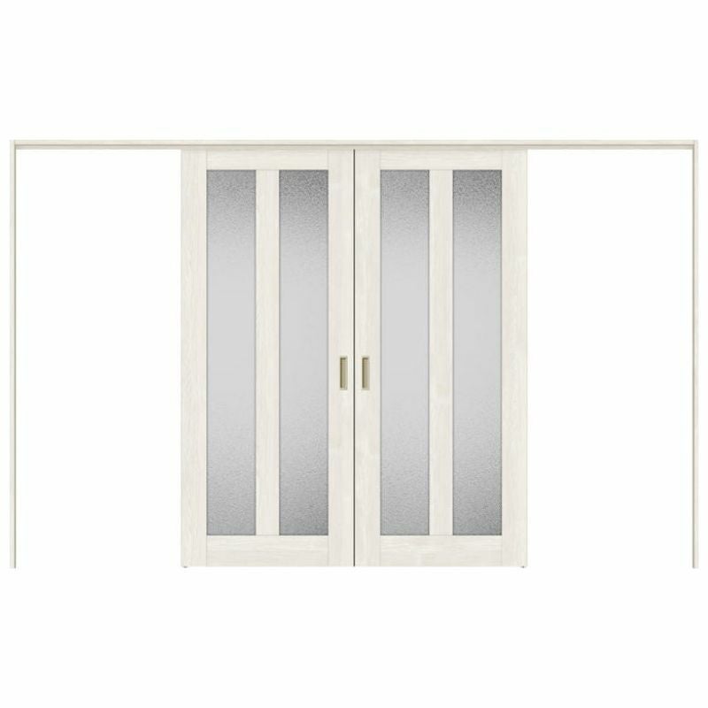 オーダーサイズ リクシル ラシッサＳ 可動間仕切り 上吊方式 引分け戸 ASMWH-LGG ノンケーシング枠 W2149～3949㎜×Ｈ1750～2425㎜