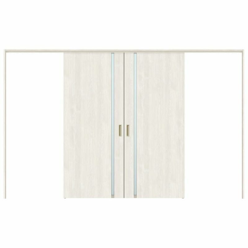 オーダーサイズ リクシル ラシッサＳ 可動間仕切り 上吊方式 引分け戸 ASMWH-LGL ノンケーシング枠 W2149～3949㎜×Ｈ1750～2425㎜