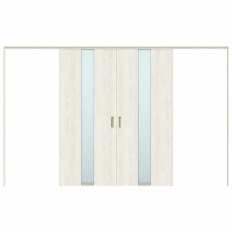 オーダーサイズ リクシル ラシッサＳ 可動間仕切り 上吊方式 引分け戸 ASMWH-LGM ノンケーシング枠 W2149～3949㎜×Ｈ1750～2425㎜