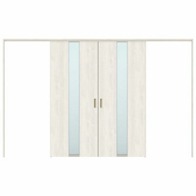 オーダーサイズ リクシル ラシッサＳ 可動間仕切り 上吊方式 引分け戸 ASMWH-LGM ノンケーシング枠 W2149～3949㎜×Ｈ1750～2425㎜