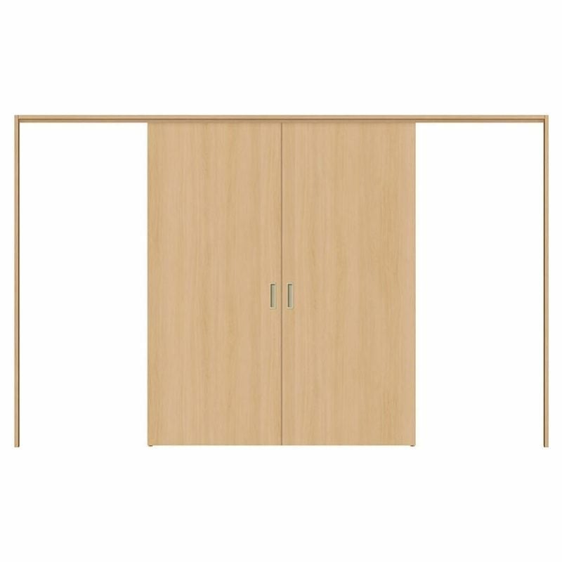 オーダーサイズ リクシル ラシッサＳ 可動間仕切り 上吊方式 引分け戸 ASMWH-LAA ケーシング付枠 W2149～3949㎜×Ｈ1750～2425㎜