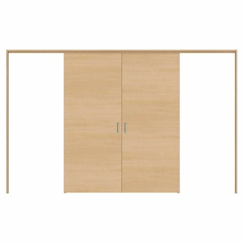 オーダーサイズ リクシル ラシッサＳ 可動間仕切り 上吊方式 引分け戸 ASMWH-LAB ケーシング付枠 W2149～3949㎜×Ｈ1750～2425㎜