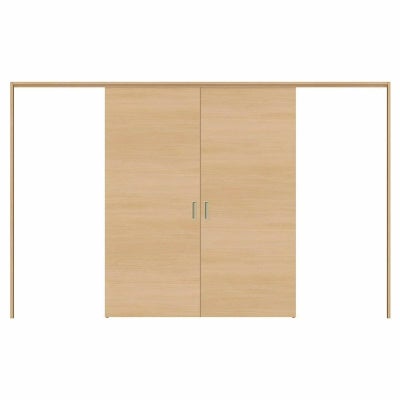 オーダーサイズ リクシル ラシッサＳ 可動間仕切り 上吊方式 引分け戸 ASMWH-LAB ケーシング付枠 W2149～3949㎜×Ｈ1750～2425㎜