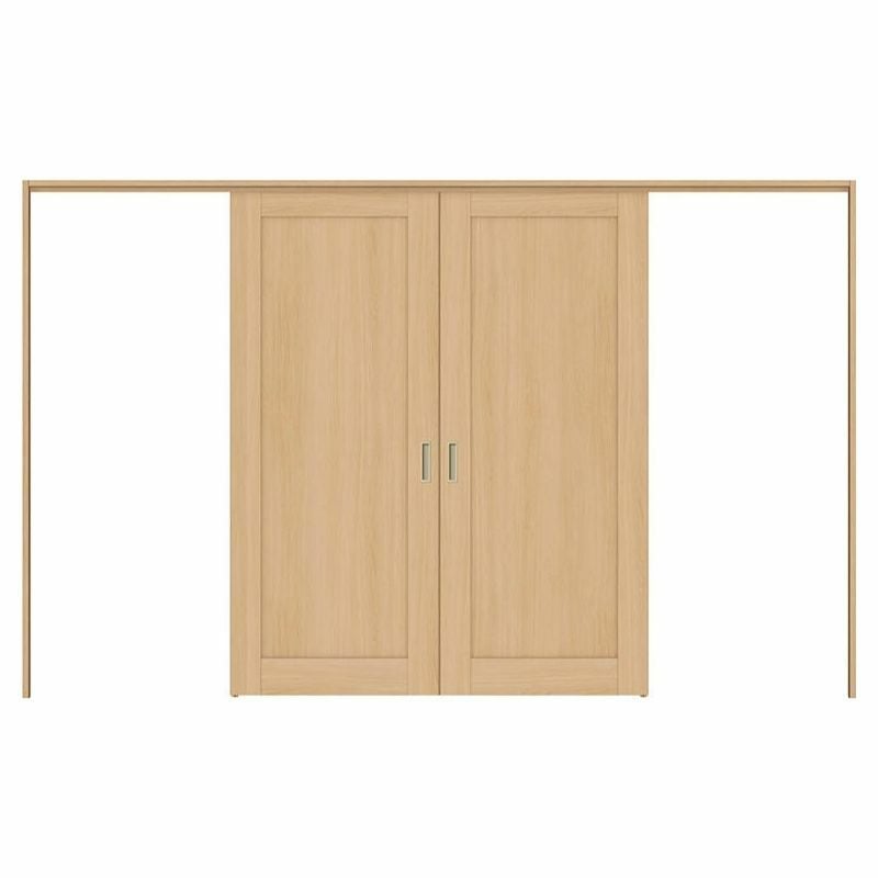 オーダーサイズ リクシル ラシッサＳ 可動間仕切り 上吊方式 引分け戸 ASMWH-LAG ケーシング付枠 W2149～3949㎜×Ｈ1750～2425㎜