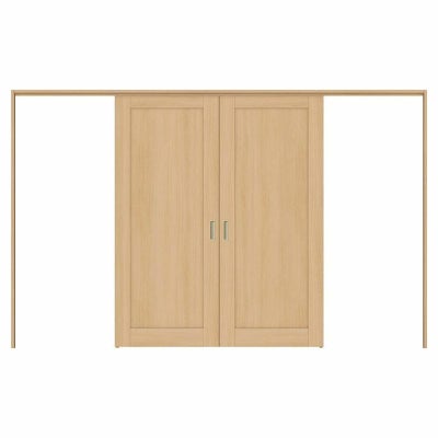 オーダーサイズ リクシル ラシッサＳ 可動間仕切り 上吊方式 引分け戸 ASMWH-LAG ケーシング付枠 W2149～3949㎜×Ｈ1750～2425㎜