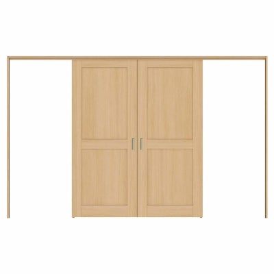 オーダーサイズ リクシル ラシッサＳ 可動間仕切り 上吊方式 引分け戸 ASMWH-LAH ケーシング付枠 W2149～3949㎜×Ｈ1750～2425㎜