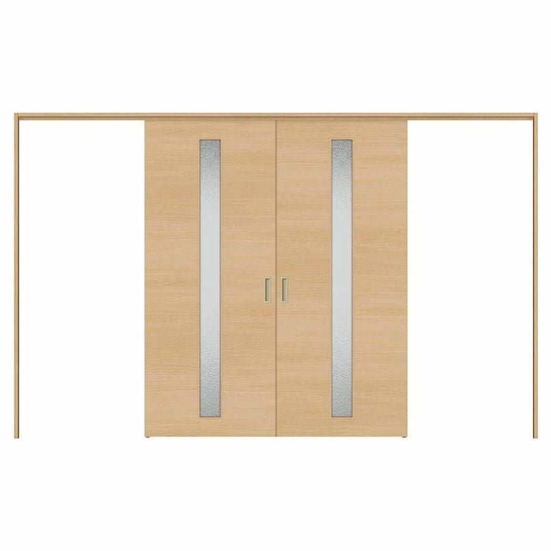 オーダーサイズ リクシル ラシッサＳ 可動間仕切り 上吊方式 引分け戸 ASMWH-LGB ケーシング付枠 W2149～3949㎜×Ｈ1750～2425㎜