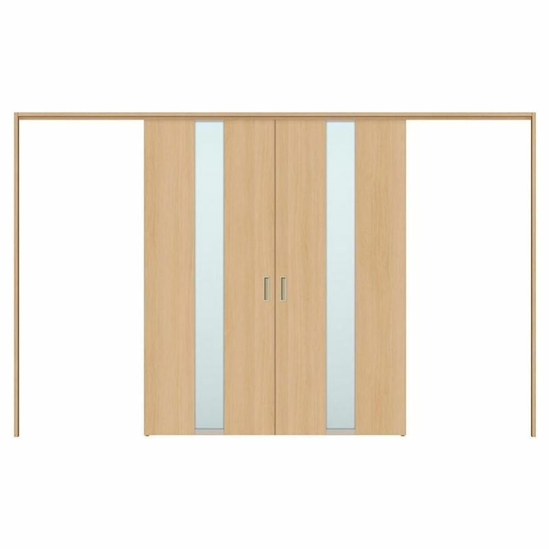 オーダーサイズ リクシル ラシッサＳ 可動間仕切り 上吊方式 引分け戸 ASMWH-LGM ケーシング付枠 W2149～3949㎜×Ｈ1750～2425㎜