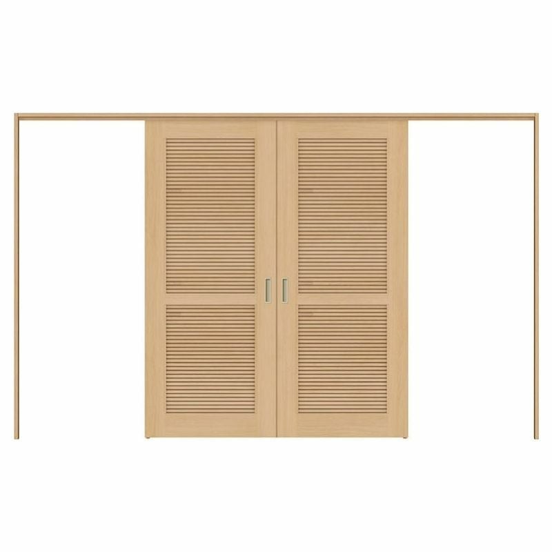 オーダーサイズ リクシル ラシッサＳ 可動間仕切り 上吊方式 引分け戸 ASMWH-LTA ケーシング付枠 W2149～3949㎜×Ｈ1750～2425㎜