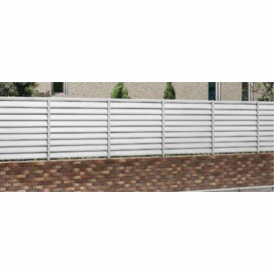 フェンス LIXIL サニーブリーズフェンス A型＜アルミタイプ＞ 間仕切りタイプ T-8 本体 1000×800mm