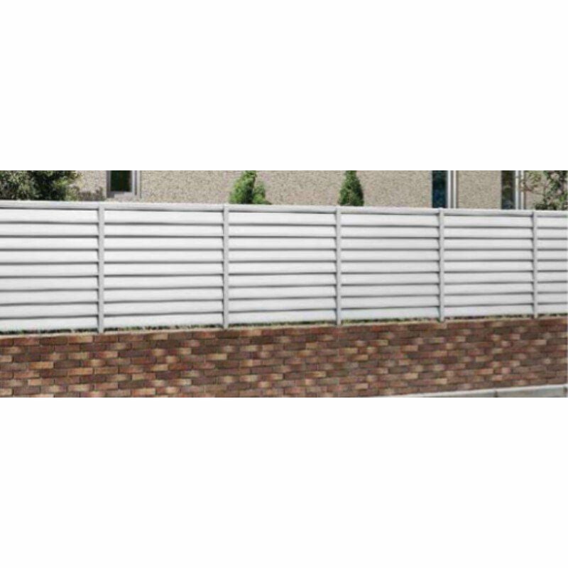 フェンス LIXIL サニーブリーズフェンス A型＜アルミタイプ＞ 間仕切りタイプ T-12 本体 1000×1200mm