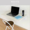 壁掛けテーブル 折りたたみテーブル W85×D50×T1.8cm 耐荷重100kg サイドテーブル 作業台 パソコンデスク 机 省スペース カウンターテーブル リフォーム DIY 8枚目