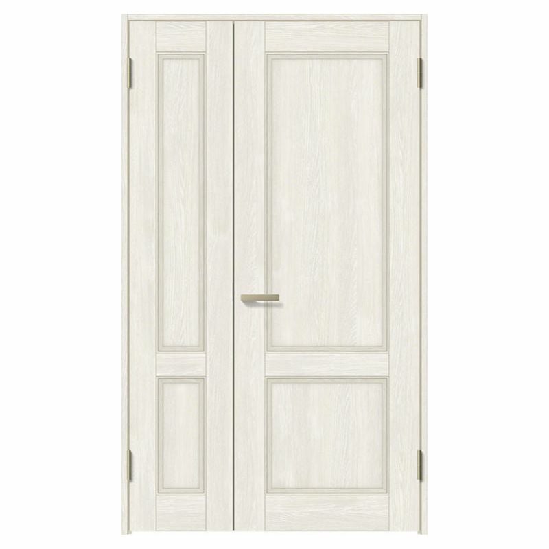 室内ドア ラシッサS 親子ドア LAY ノンケーシング枠 1220 W1188×H2023mm パネルドア 錠付き/錠なし リクシル LIXIL 屋内 セミオーダー 建具 ドア 木製 おしゃれ 室内ドア 交換 リフォームDIY    【リフォームおたすけDIY】