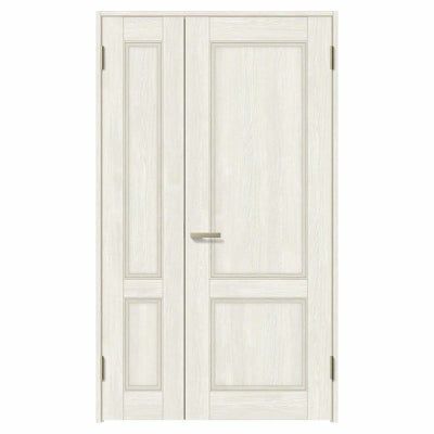 室内ドア ラシッサS 親子ドア LAY ノンケーシング枠 1220 W1188×H2023mm パネルドア 錠付き/錠なし リクシル LIXIL 屋内 セミオーダー 建具 ドア 木製 おしゃれ 室内ドア 交換 リフォームDIY    【リフォームおたすけDIY】