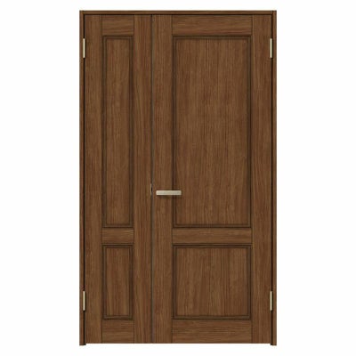 室内ドア 親子ドア ラシッサS LAY ケーシング付枠 1220 W1188×H2023mm パネルドア 錠付き/錠なし リクシル LIXIL 屋内 セミオーダー 建具 ドア 木製 おしゃれ 室内ドア 交換リフォーム DIY   【リフォームおたすけDIY】