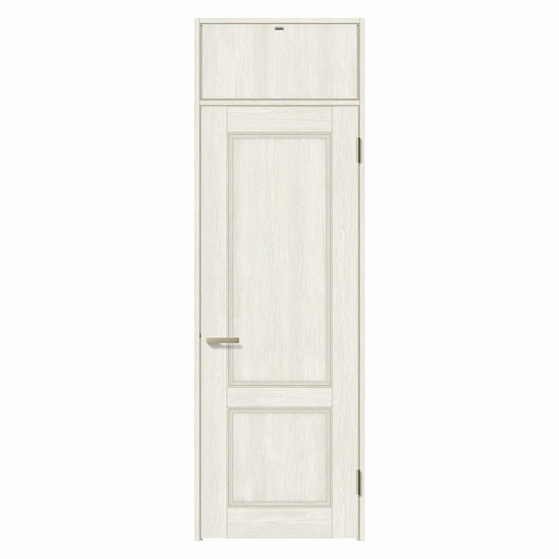 ランマ付 室内ドア ラシッサS LAY ノンケーシング枠 0724 W780×H2400mm パネルドア 錠付き/錠なし リクシル LIXIL 屋内 セミオーダー 建具 ドア 木製 おしゃれ 室内ドア 交換リフォーム DIY   【リフォームおたすけDIY】