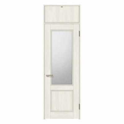 ランマ付 室内ドア ラシッサS LGY ノンケーシング枠 0724 W780×H2400mm ガラス入りドア 錠付き/錠なし リクシル LIXIL 屋内 セミオーダー 建具 ドア 木製 おしゃれ 室内ドア 交換リフォーム DIY   【リフォームおたすけDIY】