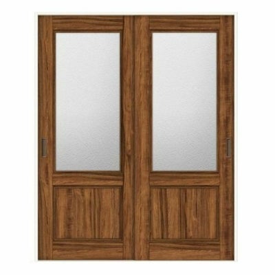 室内引戸 引き違い戸 2枚建 Vレール方式 ラシッサD ヴィンティア LGY ノンケーシング枠 1620/1820 リクシル トステム 引違い戸 ドア 引き戸 LIXIL/TOSTEM リビング建材 室内建具 戸 扉 ドア リフォーム DIY