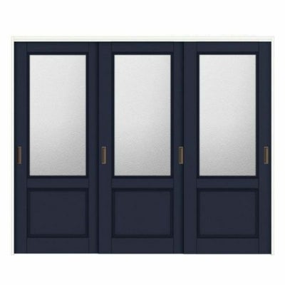 室内引戸 引き違い戸 3枚建 Vレール方式 ラシッサD ヴィンティア LGY ノンケーシング枠 2420 W2432×H2023mm リクシル トステム 引違い戸  ドア 引き戸 LIXIL/TOSTEM リビング建材 室内建具 戸 扉 ドア リフォーム DIY