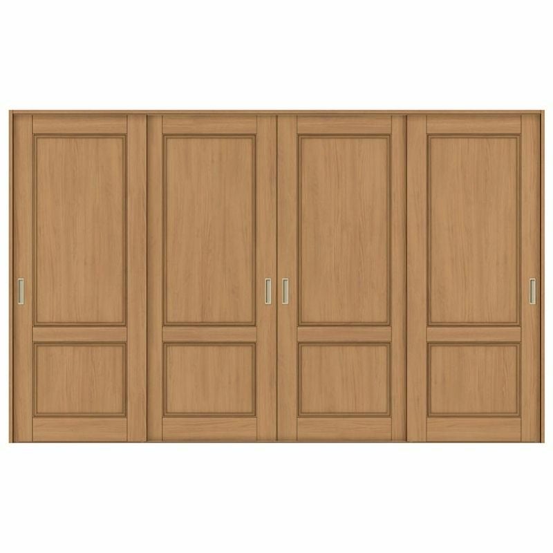 室内引戸 引き違い戸 4枚建 Vレール方式 ラシッサS パネルタイプ LAY ケーシング付枠 3220 W3253×H2023mm リクシル トステム 引違い戸 ドア 引き戸 LIXIL/TOSTEM リビング建材 室内建具 戸 扉 ドア リフォーム DIY