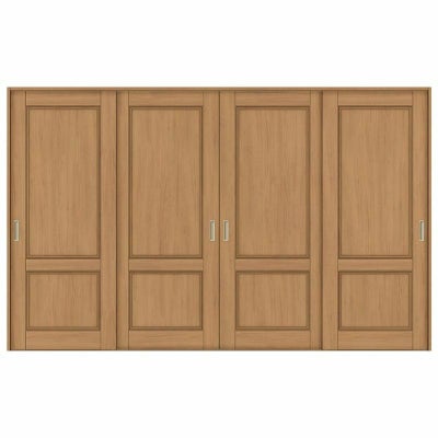 室内引戸 引き違い戸 4枚建 Vレール方式 ラシッサS パネルタイプ LAY ケーシング付枠 3220 W3253×H2023mm リクシル トステム 引違い戸 ドア 引き戸 LIXIL/TOSTEM リビング建材 室内建具 戸 扉 ドア リフォーム DIY