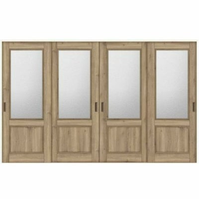 室内引戸 引き違い戸 4枚建 Vレール方式 ラシッサD ヴィンティア LGY ノンケーシング枠 3220 W3253×H2023mm リクシル トステム 引違い戸 ドア 引き戸 LIXIL/TOSTEM リビング建材 室内建具 戸 扉 ドア リフォーム DIY