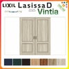 室内引戸 引分け戸 Vレール方式 ラシッサD ヴィンティア LAY ノンケーシング枠 3220 W3253×H2023mm リクシル トステム 引き分け戸 引き戸 ドア 引き戸 LIXIL/TOSTEM リビング建材 室内建具 戸 扉 ドア リフォーム DIY 2枚目