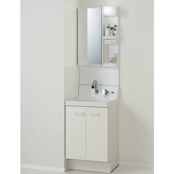 ピアラ 洗面台本体 AR3N-505SY/■H ミラーキャビネット MAR3-501TXSU セット 間口500mm LIXIL リクシル INAX イナックス 洗面化粧台 リフォーム DIY