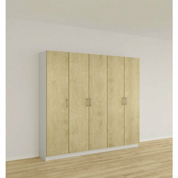 LIXIL ラフィス 玄関収納 ロッカー型 ミラーなし フロート納まり ARGS-AA-○○-□-2017L1F-1-9 W2000mm(400＋800＋800) H17(1760mm) 2枚目