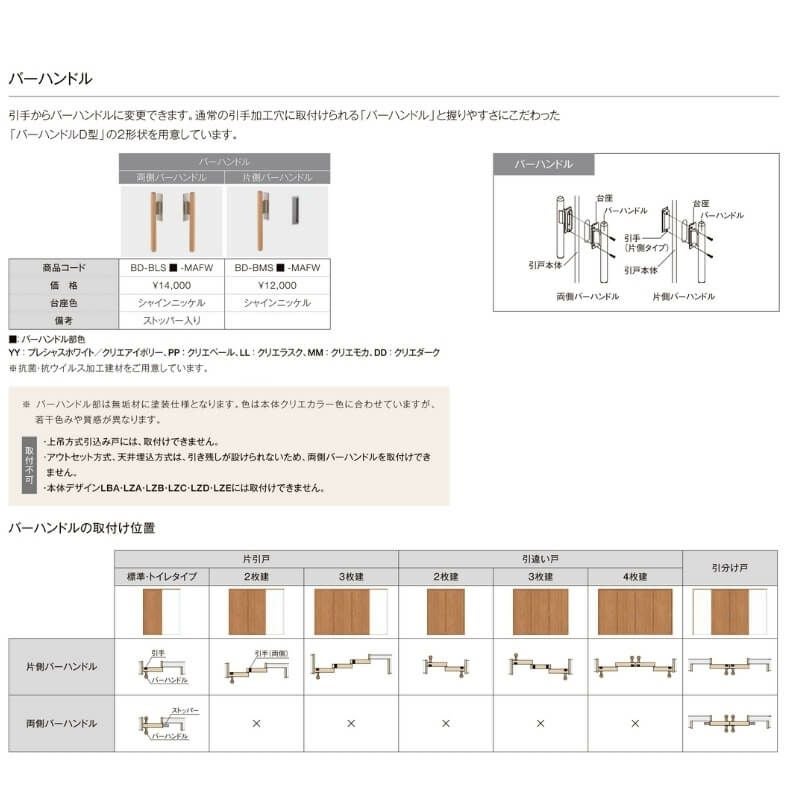室内引戸 天井埋込方式 リクシル ラシッサD キナリモダン 片引戸 標準