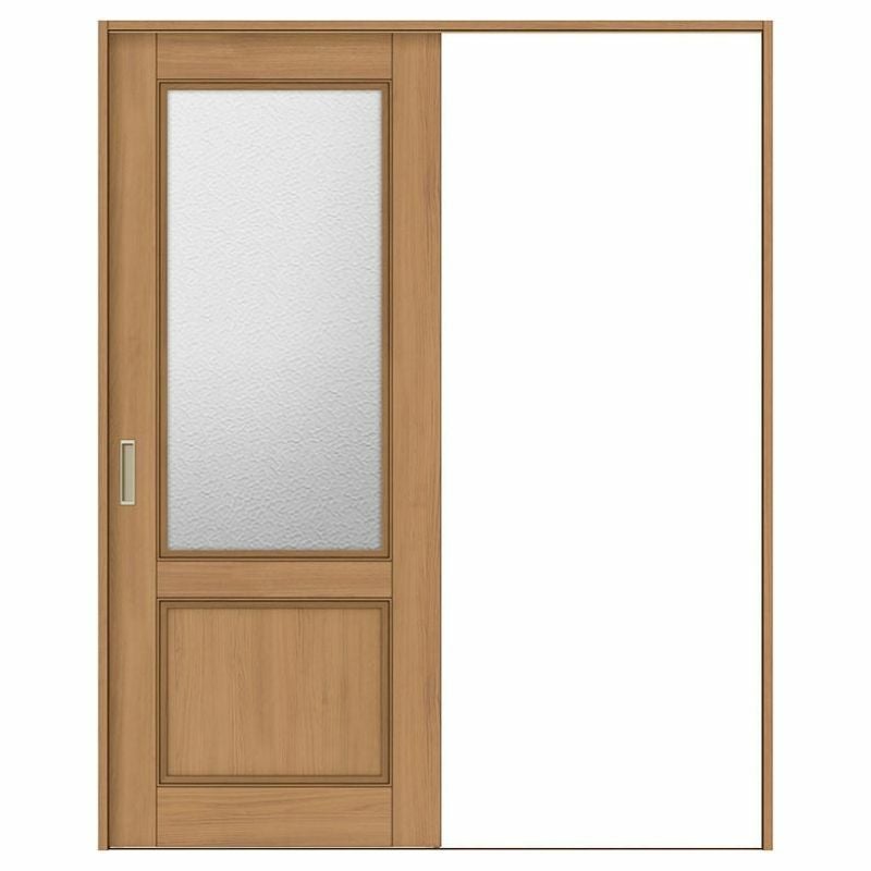 オーダーサイズ リクシル ラシッサＳ 室内引戸 Vレール方式 片引戸標準タイプ ASKH-LGY ケーシング付枠 W1188～1992mm×Ｈ1728～2425mm