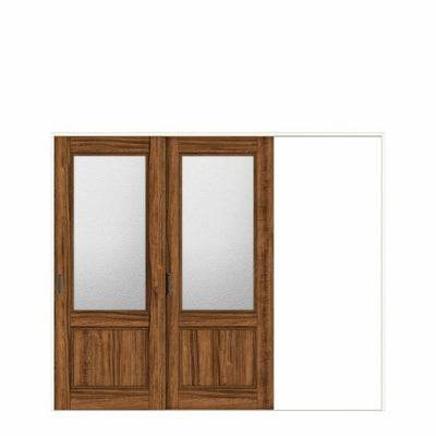 【オーダーサイズ 】リクシル ラシッサD ヴィンティア Ｖレール方式 片引戸 2枚建 AVKD-LGY ノンケーシング枠 Ｗ1748～2954mm×Ｈ1728～2425mm