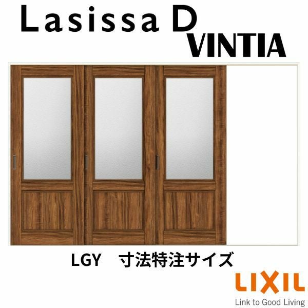【オーダーサイズ 】リクシル ラシッサD ヴィンティア Ｖレール方式 片引戸 3枚建 AVKT-LGY ノンケーシング枠 Ｗ2308～3916mm×Ｈ1728～2425mm 2枚目