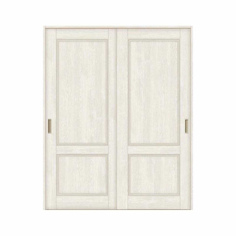 オーダーサイズ リクシル ラシッサＳ 室内引戸 Vレール方式 引違い戸2枚建 ASHH-LAY ノンケーシング枠 W1188～1992mm×Ｈ1728～2425mm