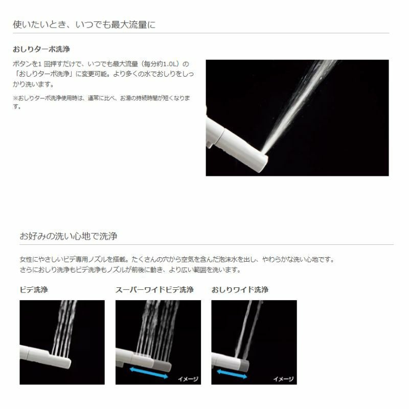 温水洗浄便座 CW-KA31シャワートイレ KAシリーズ手動ハンドル式INAX イナックス LIXIL リクシル 便座 本体 交換 5枚目