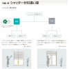 シャッター付引違い窓 半外付 12811 セレクトサッシＰＧ W1320×H1170 mm LIXIL 2枚建 アルミ シャッター 引違い 複層 ガラス リフォーム DIY 4枚目