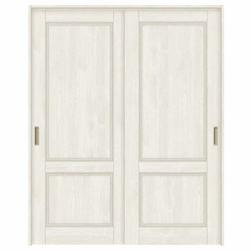 オーダーサイズ リクシル ラシッサＳ 室内引戸 上吊方式 引違い戸2枚建 ASUH-LAY ノンケーシング枠 W1092～1992mm×Ｈ1750～2425mm