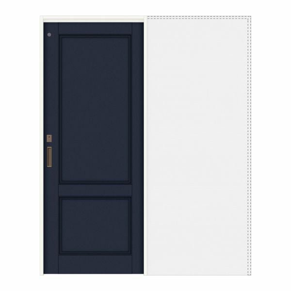 【オーダーサイズ 】リクシル ラシッサD ヴィンティア 上吊方式 引込み戸 トイレタイプ AVUHL-LAY ノンケーシング枠 Ｗ1188～1992mm×Ｈ1750～2425mm