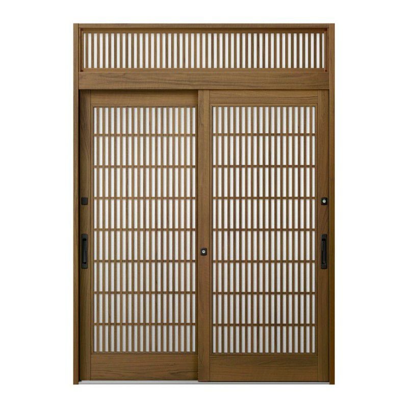 玄関引き戸JS 24P型 W164/169/187×H23 玄関引戸 2枚建 ランマ付 LIXIL