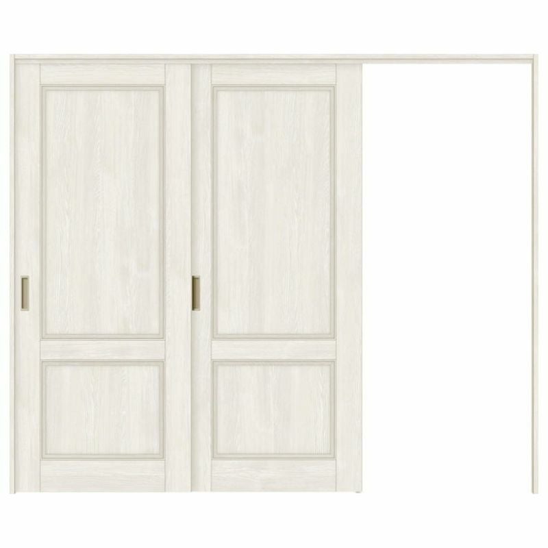 可動間仕切り 片引き戸 2枚建 引戸上吊方式 ラシッサS パネルタイプ LAY ノンケーシング枠 2420/2423 リクシル トステム 室内引き戸 引戸 リフォーム DIY