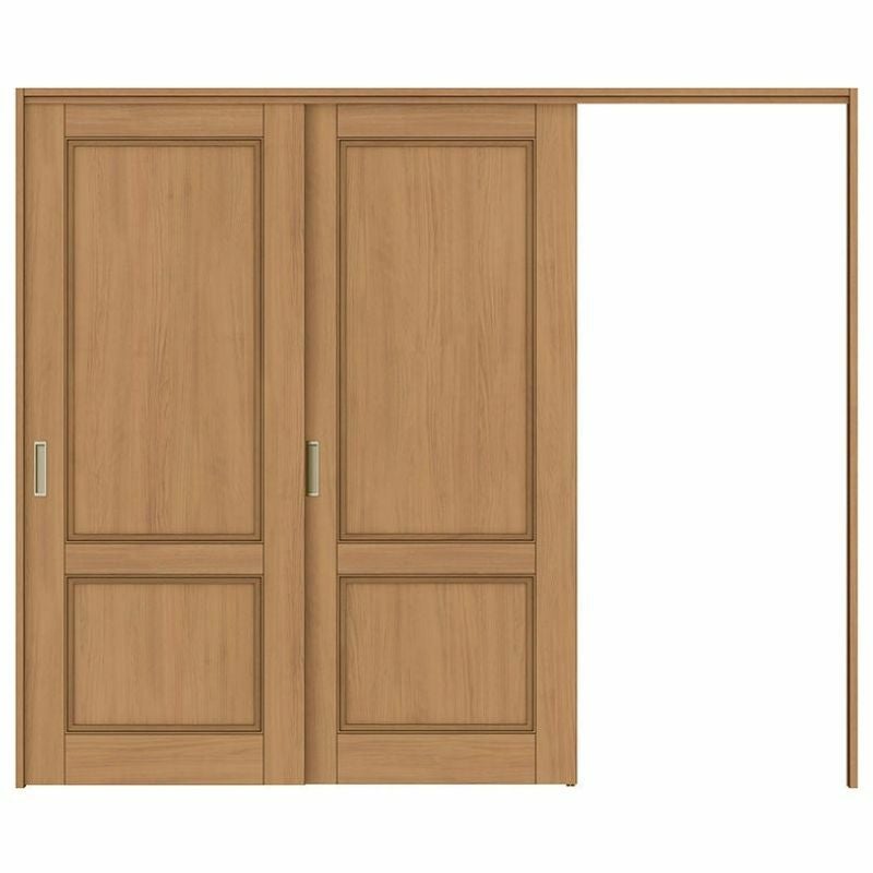 可動間仕切り 片引き戸 2枚建 引戸上吊方式 ラシッサS パネルタイプ LAY ケーシング付枠 2420/2423 リクシル トステム 室内引き戸 引戸 リフォーム DIY