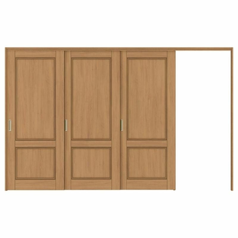 可動間仕切り 片引き戸 3枚建 引戸上吊方式 ラシッサS パネルタイプ LAY ケーシング付枠 3220/3223 リクシル トステム 室内引き戸 引戸 リフォーム DIY