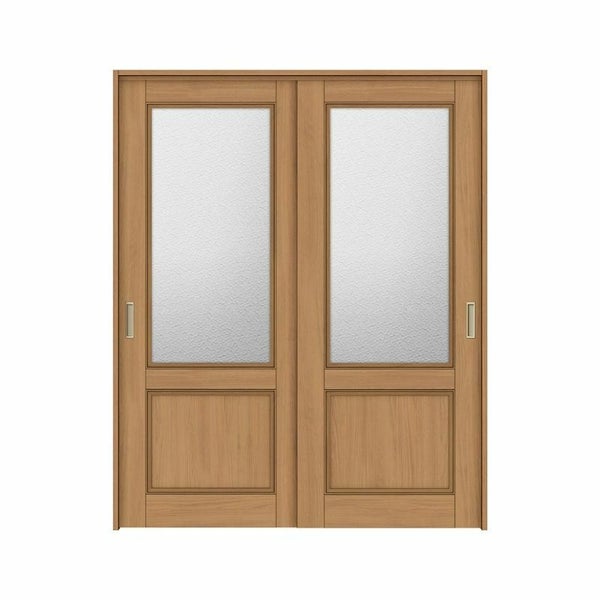 可動間仕切り 引き違い戸 2枚建 引戸上吊方式 ラシッサS ガラスタイプ LGY ケーシング付枠 1620/1623 リクシル トステム 室内引戸 引違い戸 リフォーム DIY