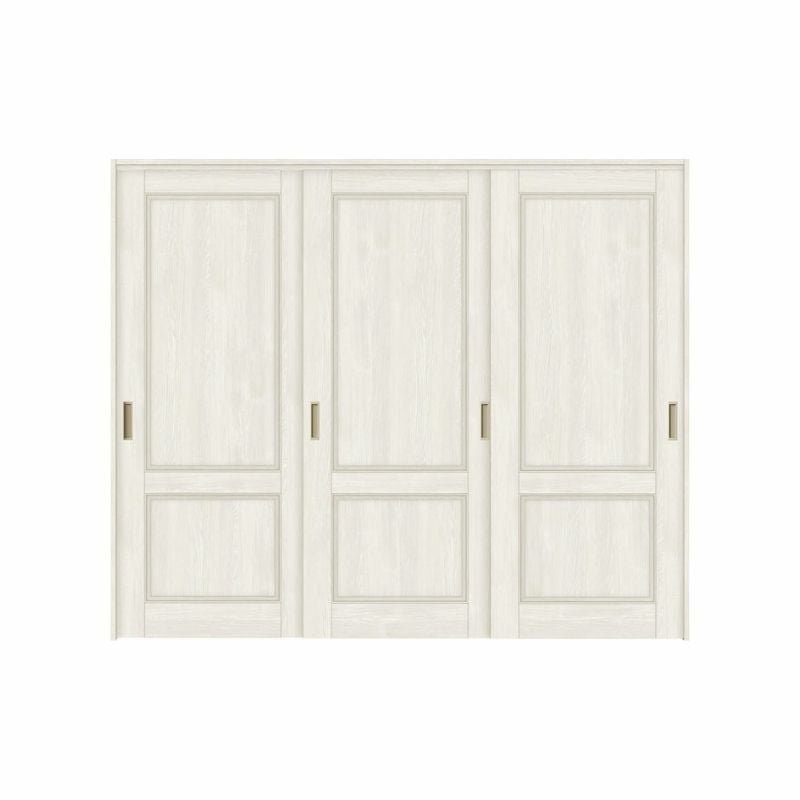 可動間仕切り 引き違い戸 3枚建 引戸上吊方式 ラシッサS パネルタイプ LAY ノンケーシング枠 2420/2423 リクシル トステム 室内引戸 引違い戸 リフォーム DIY